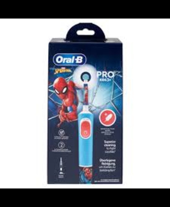 ORALB SPIDERMAN SPAZZOLINO ELETTRICO+1 REFERENZA - farmacialombardia.it