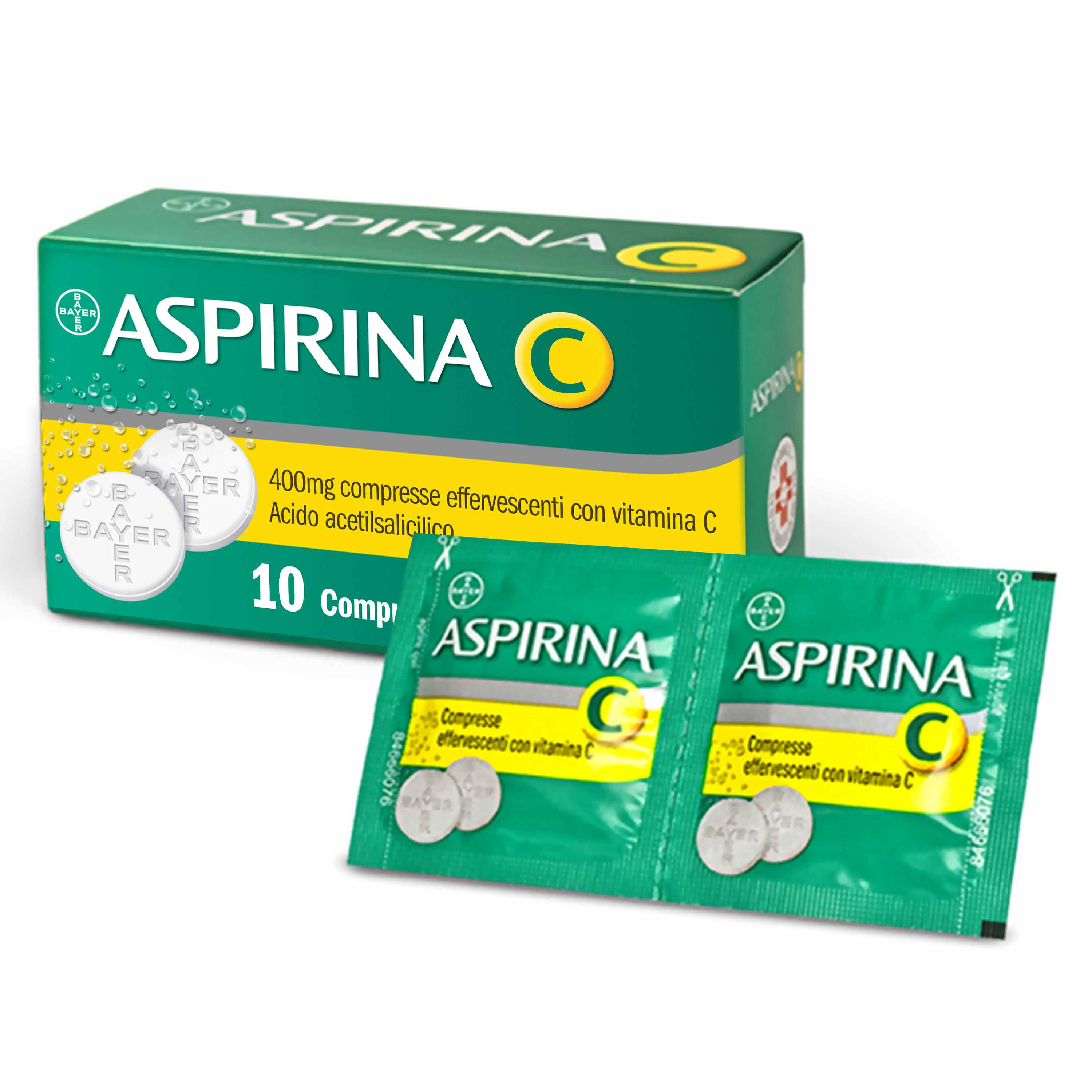 ASPIRINA C*10CPR EFF 400+240MG - farmacialombardia.it