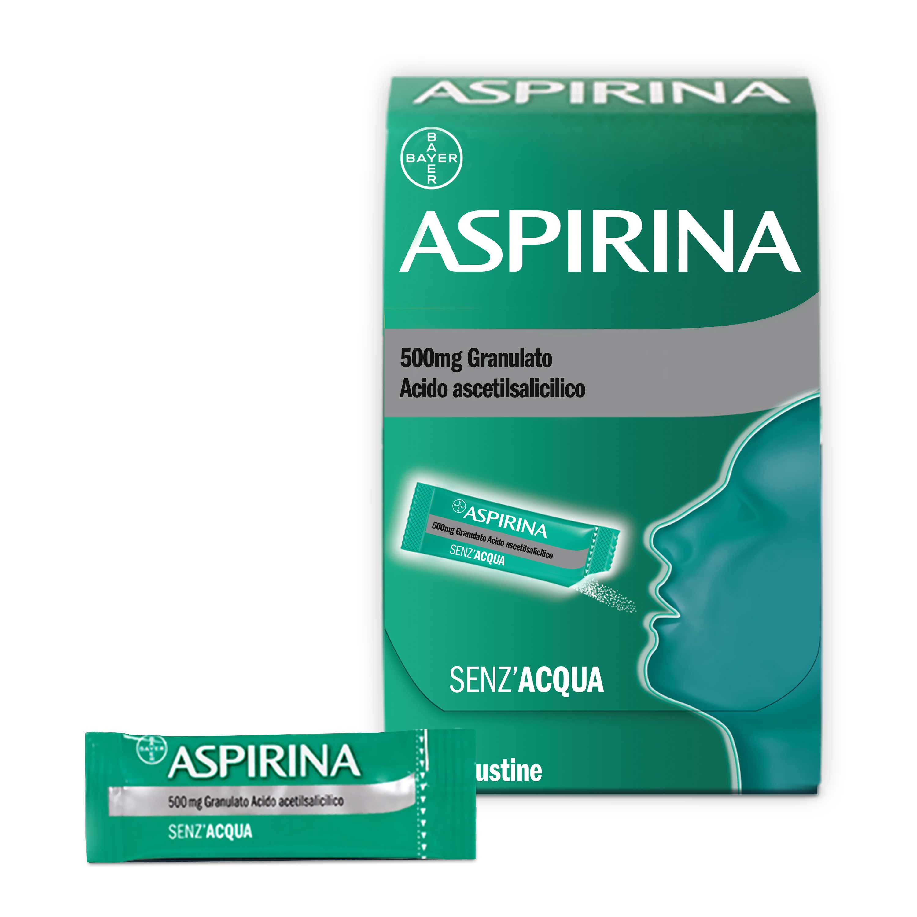 ASPIRINA*OS GRAT 10BUST 500MG - farmacialombardia.it