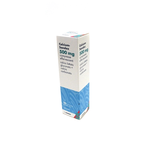 CALCIUM SANDOZ*20CPR EFF 500MG - farmacialombardia.it