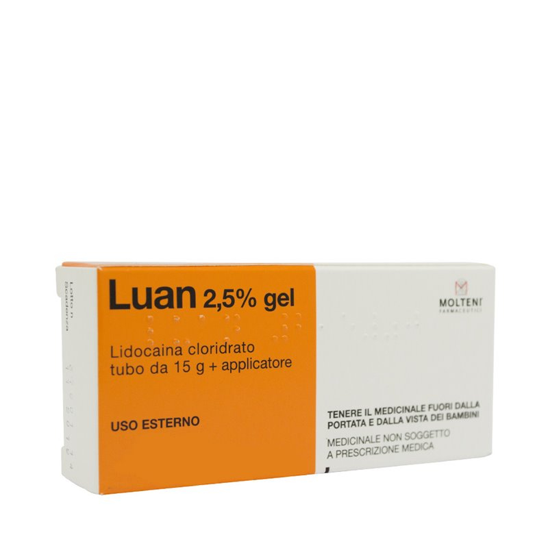 LUAN*GEL 15G 2,5%+APPLICATORE - farmacialombardia.it