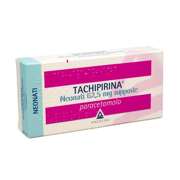 TACHIPIRINA*NEO 10SUPP 62,5MG - farmacialombardia.it