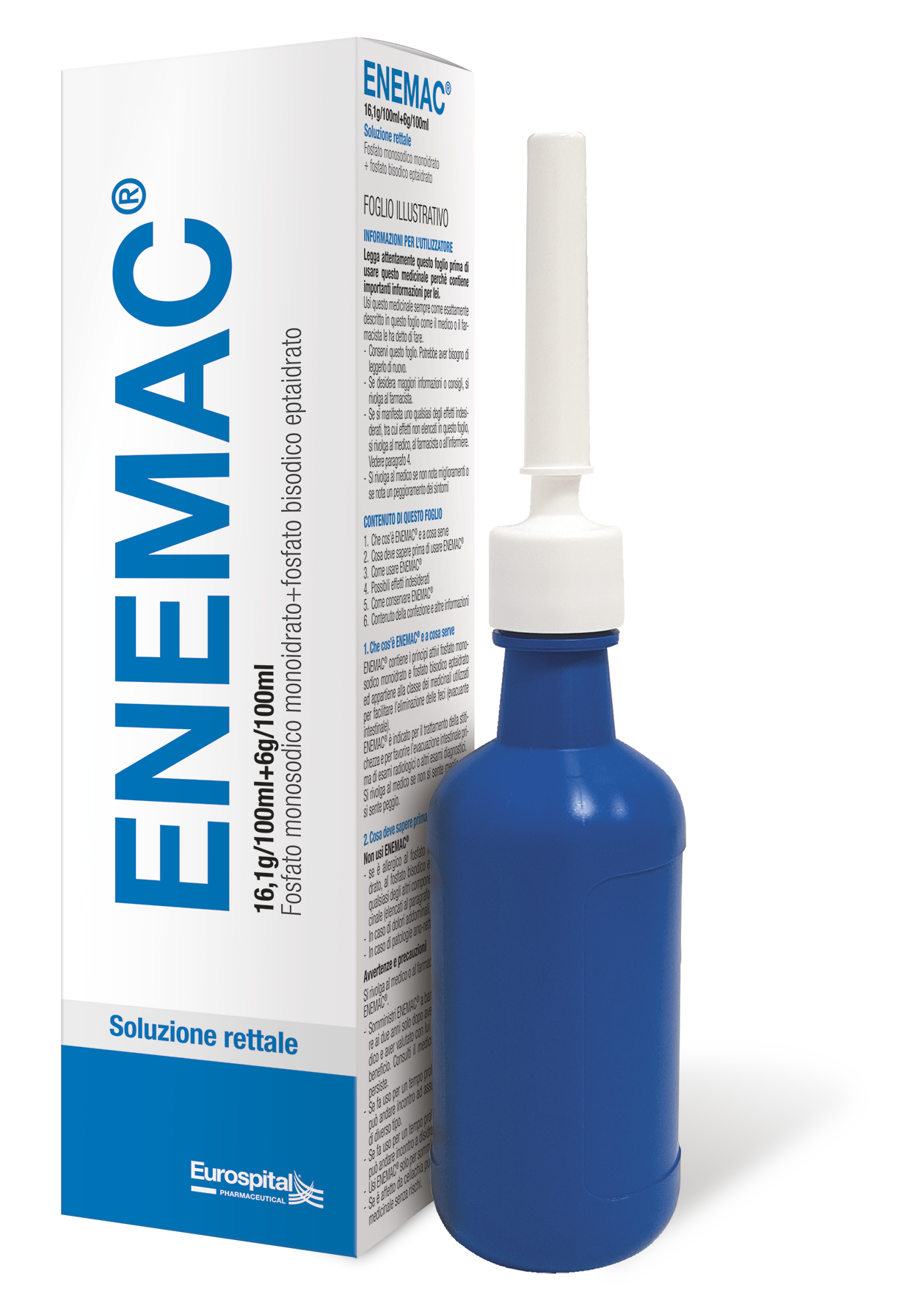 ENEMAC*FL 130ML 16,1+6/100ML - farmacialombardia.it