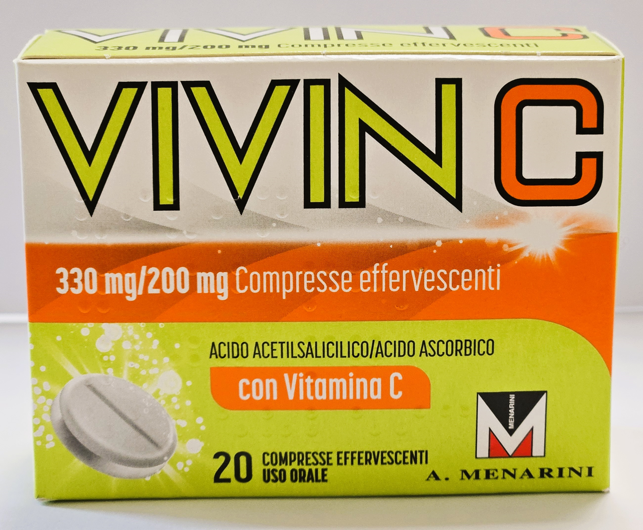 VIVIN C*20CPR EFF 330MG+200MG - farmacialombardia.it