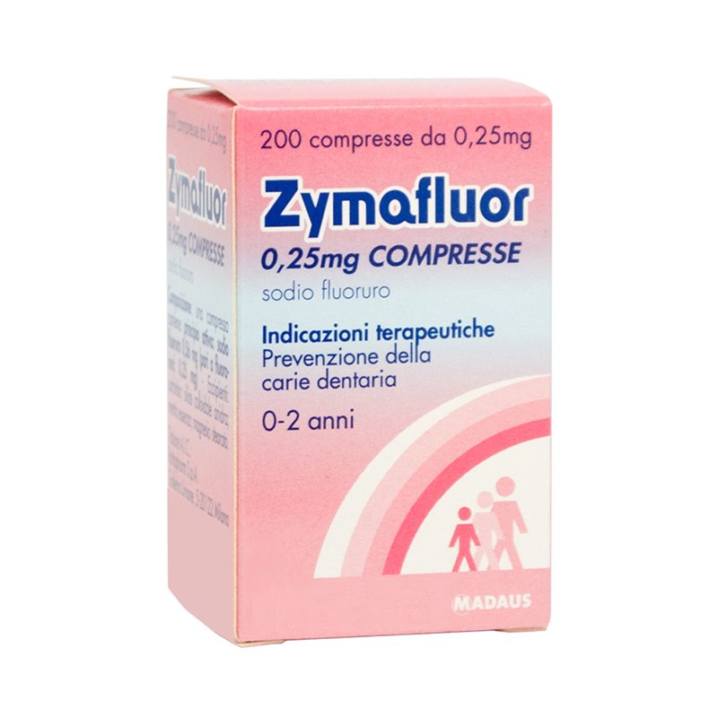 ZYMAFLUOR*200CPR 0,25MG - farmacialombardia.it