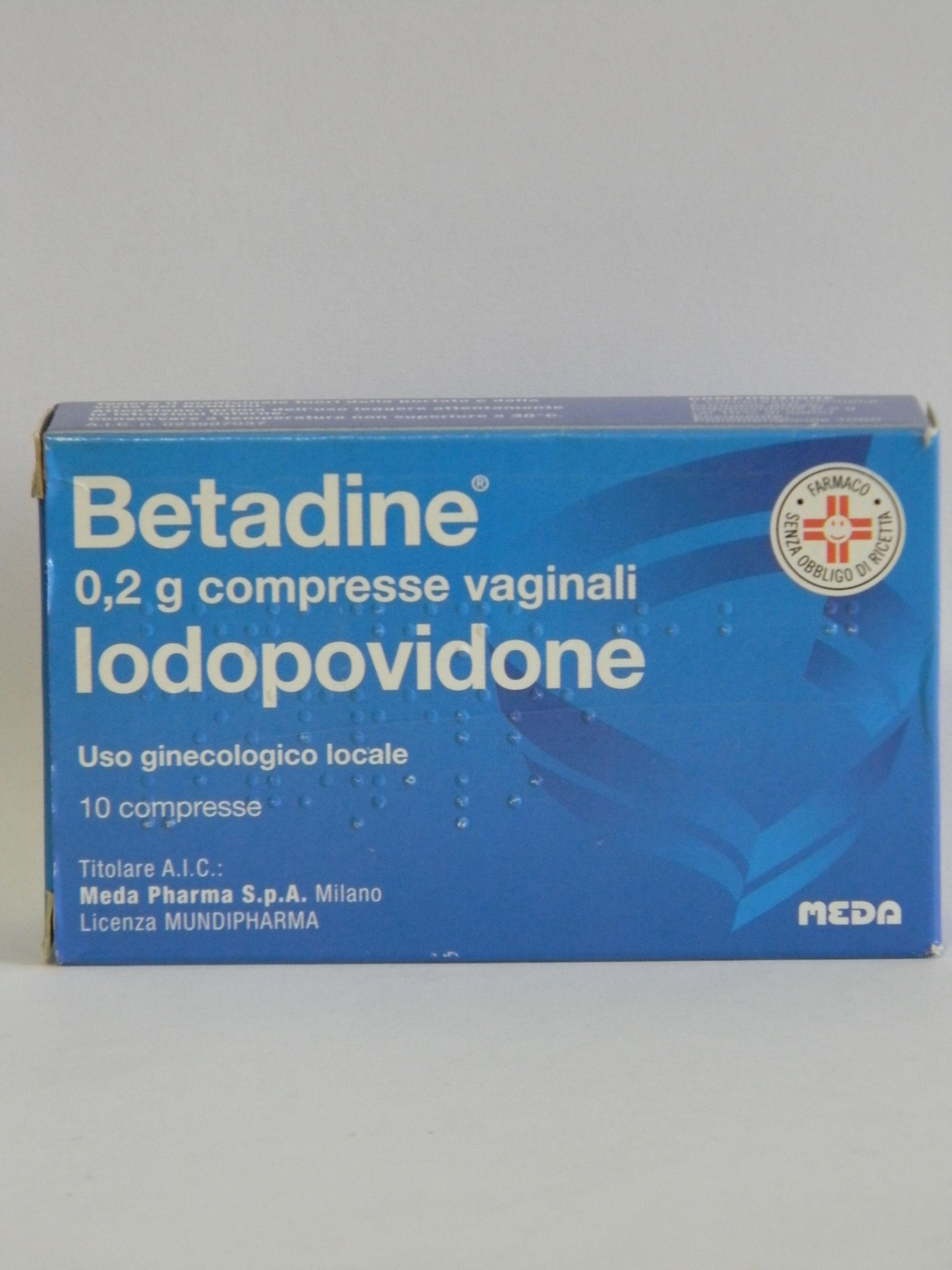 BETADINE*10CPR VAG 200MG - farmacialombardia.it