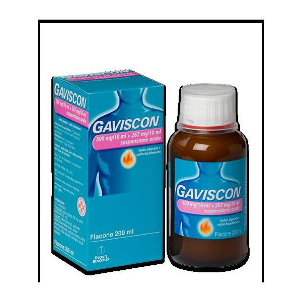 GAVISCON*OS 500MG+267MG/10ML - farmacialombardia.it
