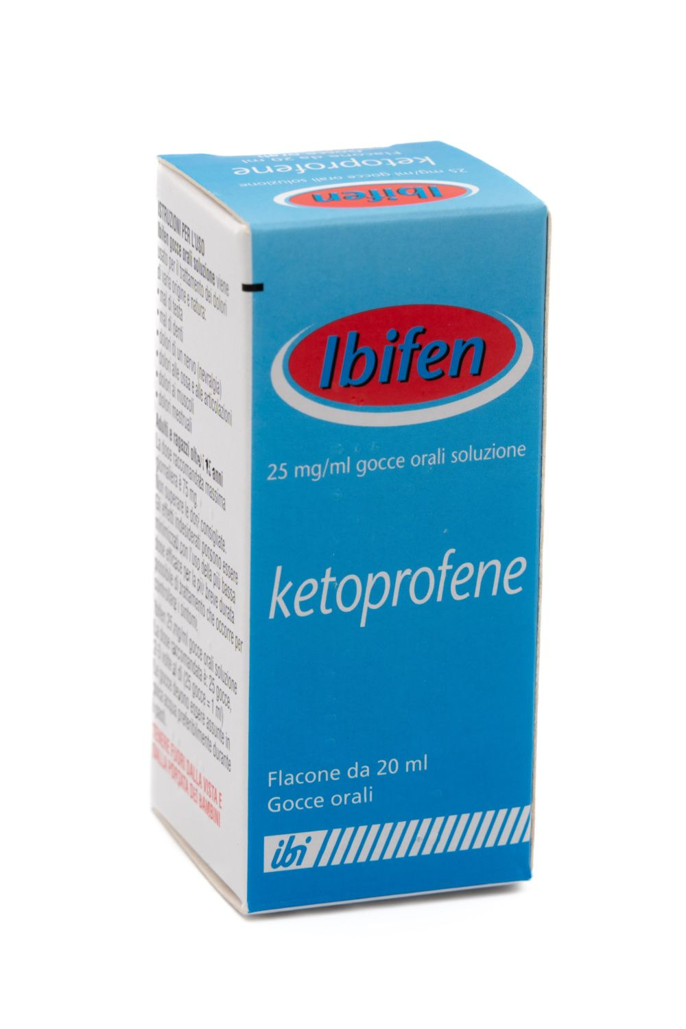 IBIFEN*OS GTT FL 20ML 25MG/ML - farmacialombardia.it