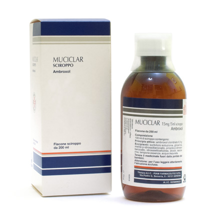 MUCICLAR*SCIR 200ML 15MG/5ML - farmacialombardia.it