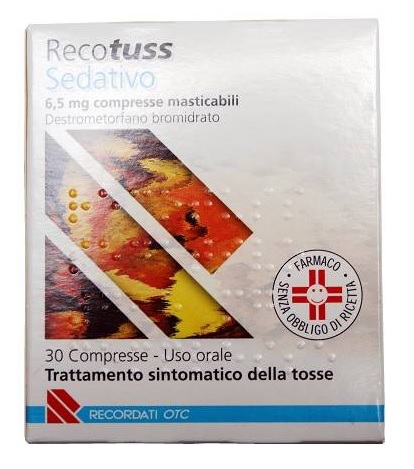 RECOTUSS SEDAT*30CPR MAST6,5MG - farmacialombardia.it