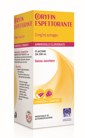 CORYFIN TOSSE ESPETT*SCIR200ML - farmacialombardia.it
