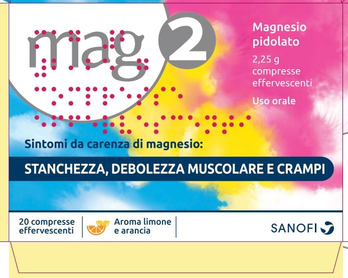 MAG 2*20CPR EFF 2,25G - farmacialombardia.it