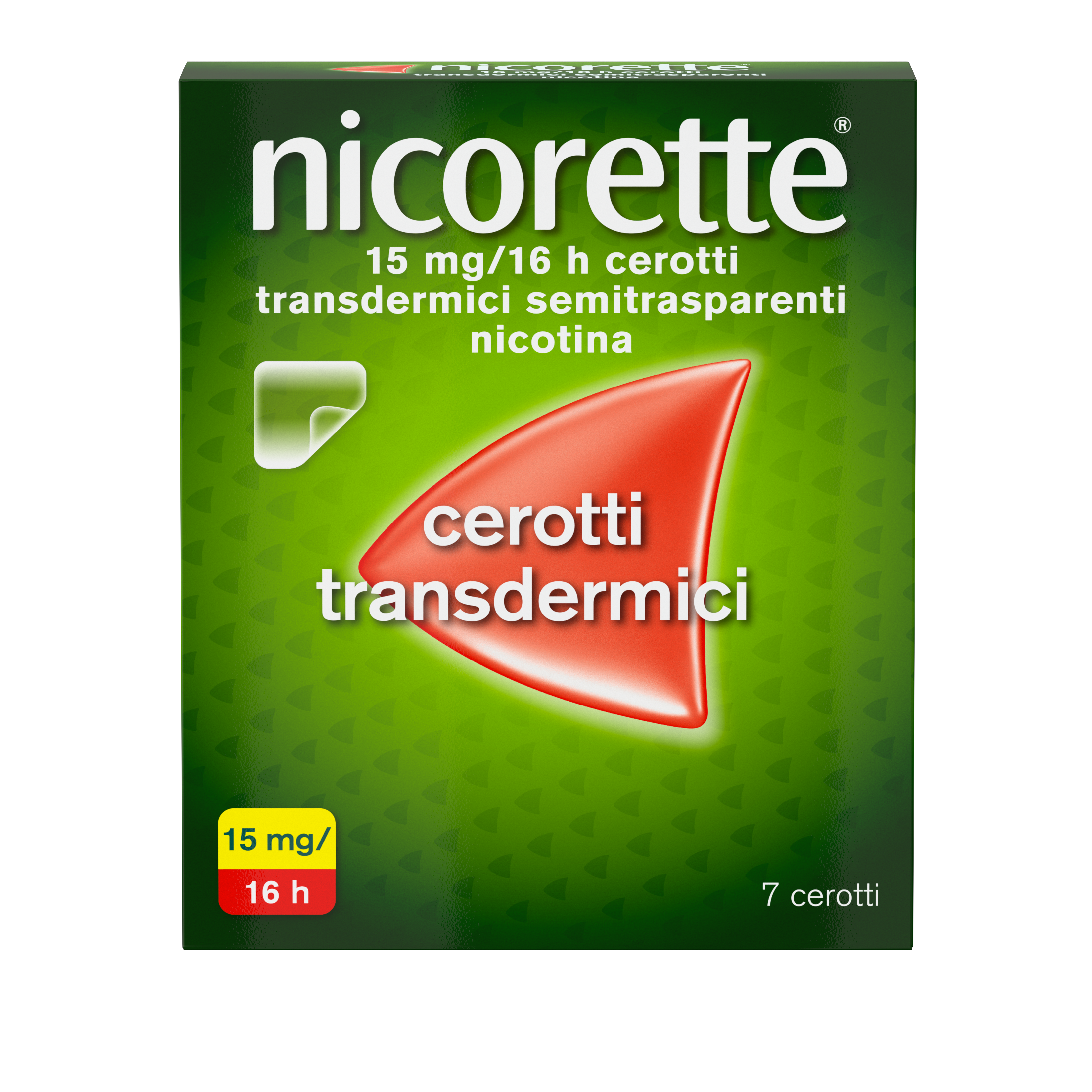 NICORETTE*7CER TRANSD 15MG/16H - farmacialombardia.it
