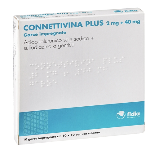 CONNETTIVINA PLUS*10GARZE10x10 - farmacialombardia.it