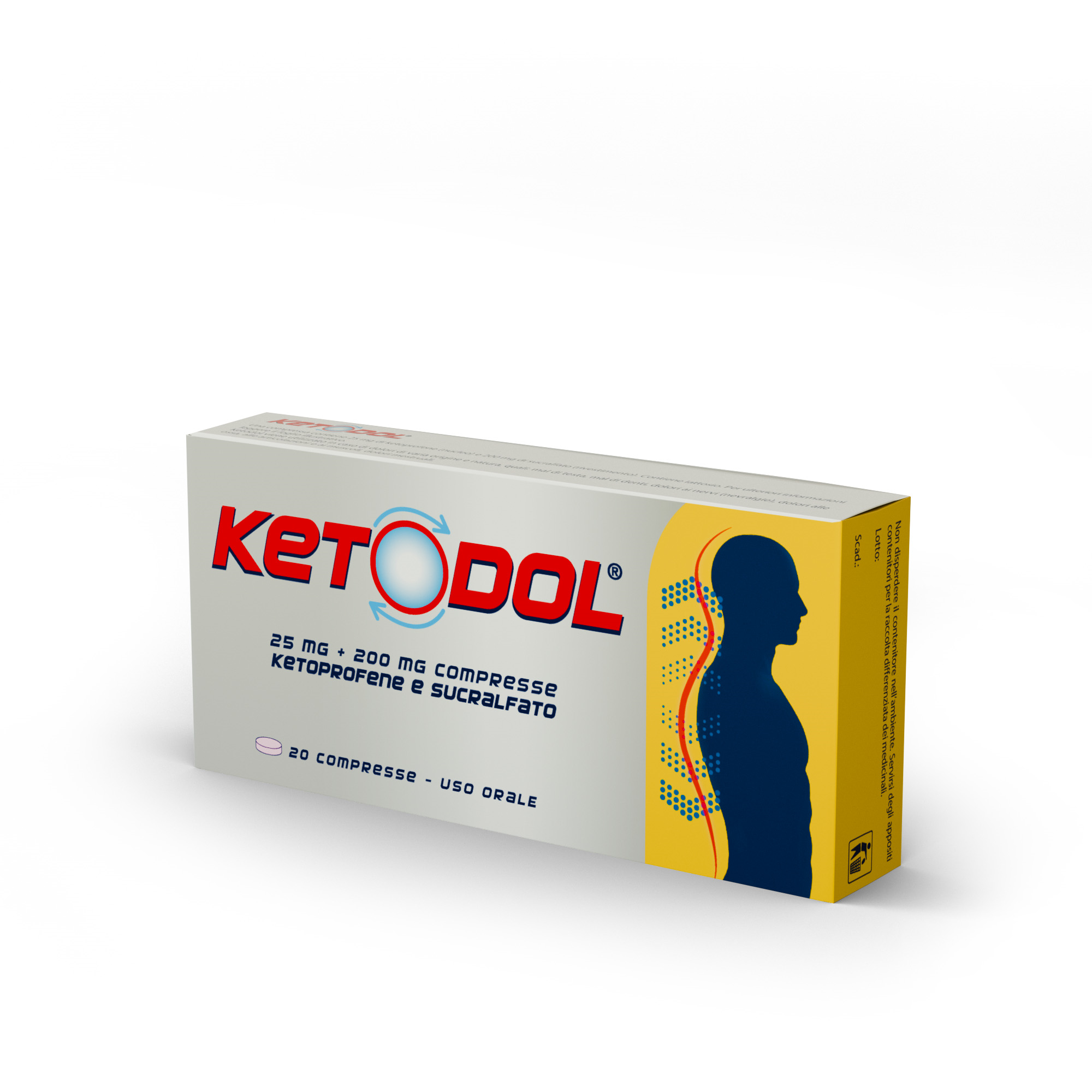 KETODOL*20CPR 25MG+200MG - farmacialombardia.it