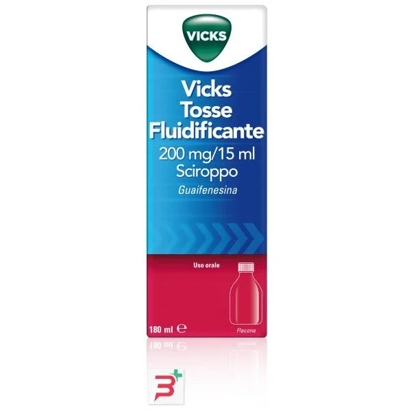 VICKS TOSSE FLUIDIF*FL 180ML - farmacialombardia.it