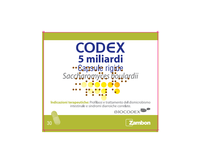 CODEX*30CPS 5MLD 250MG - farmacialombardia.it