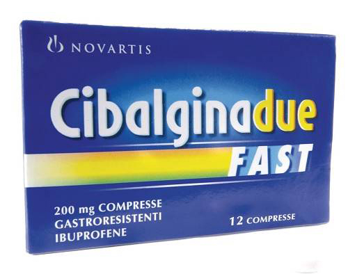 CIBALGINA DUE FAST*12CPR 200MG - farmacialombardia.it
