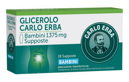 GLICEROLO*BB 18SUPP 1375MG - farmacialombardia.it
