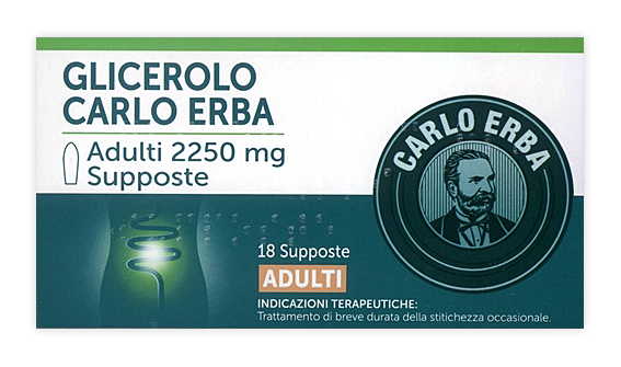 GLICEROLO*AD 18SUPP 2250MG - farmacialombardia.it