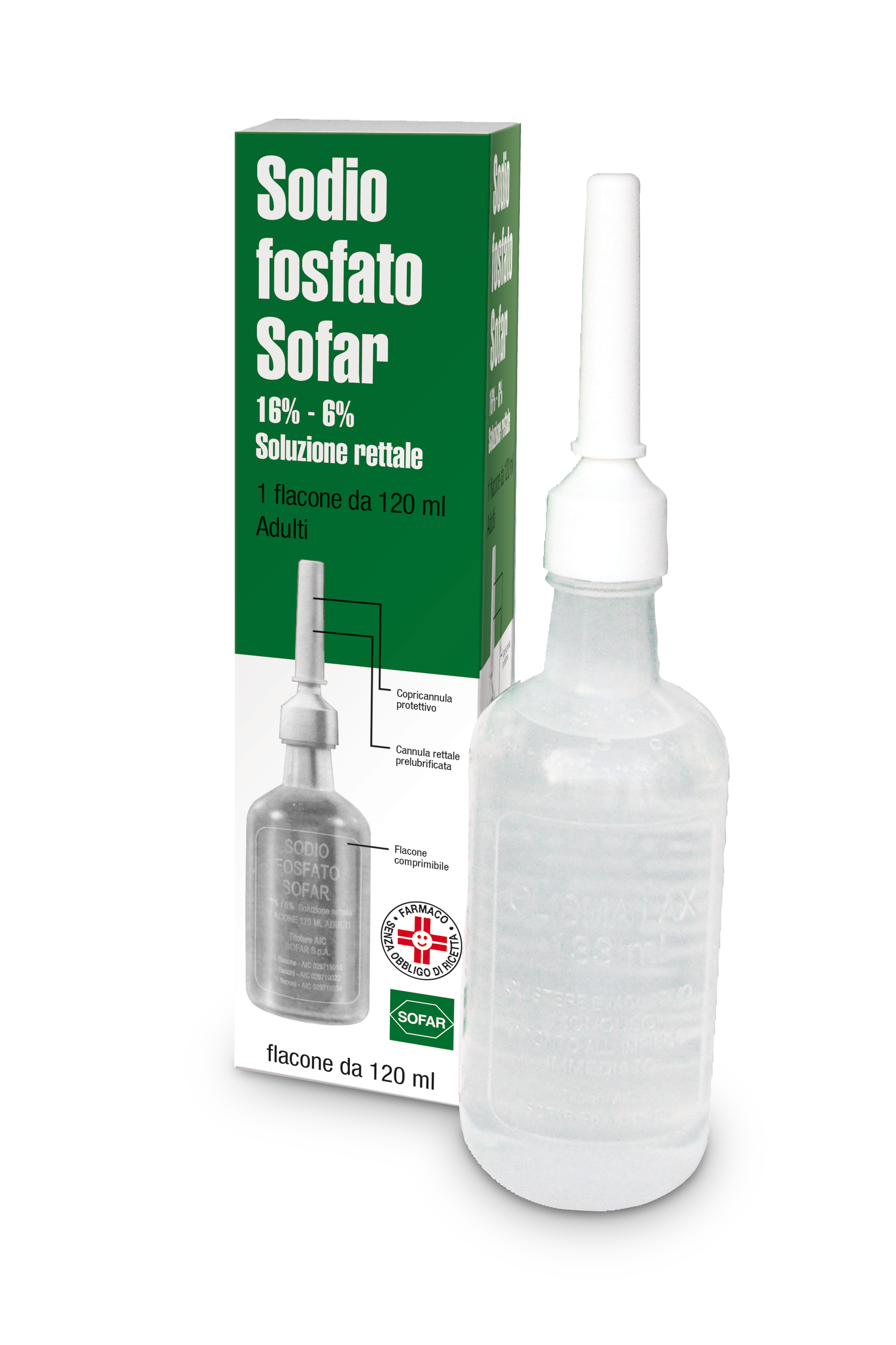 SODIO FOSFATO ALFA*RETT 120ML - farmacialombardia.it