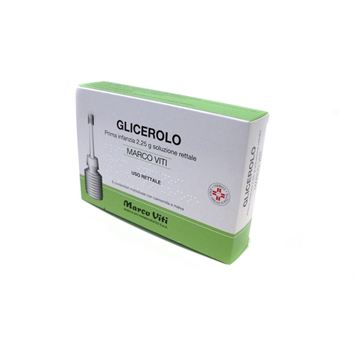 GLICEROLO MV*6MONODOSI 2,25G - farmacialombardia.it