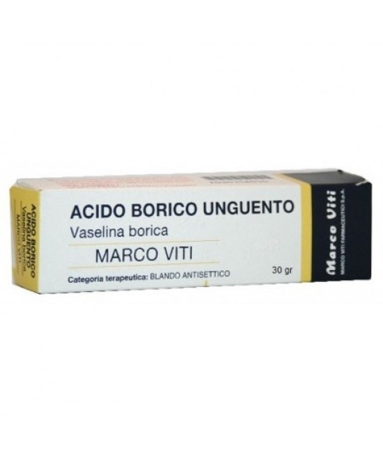 ACIDO BORICO MV*3% UNG 30G - farmacialombardia.it