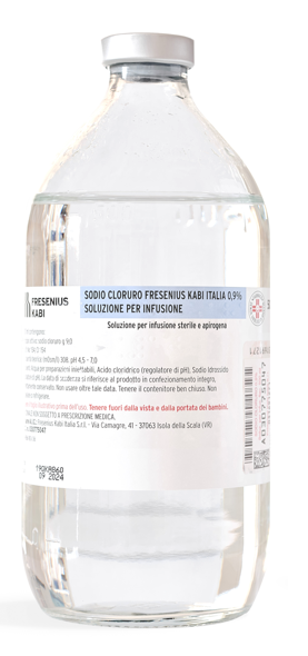 SODIO CLORURO FKI*0,9% 500ML - farmacialombardia.it