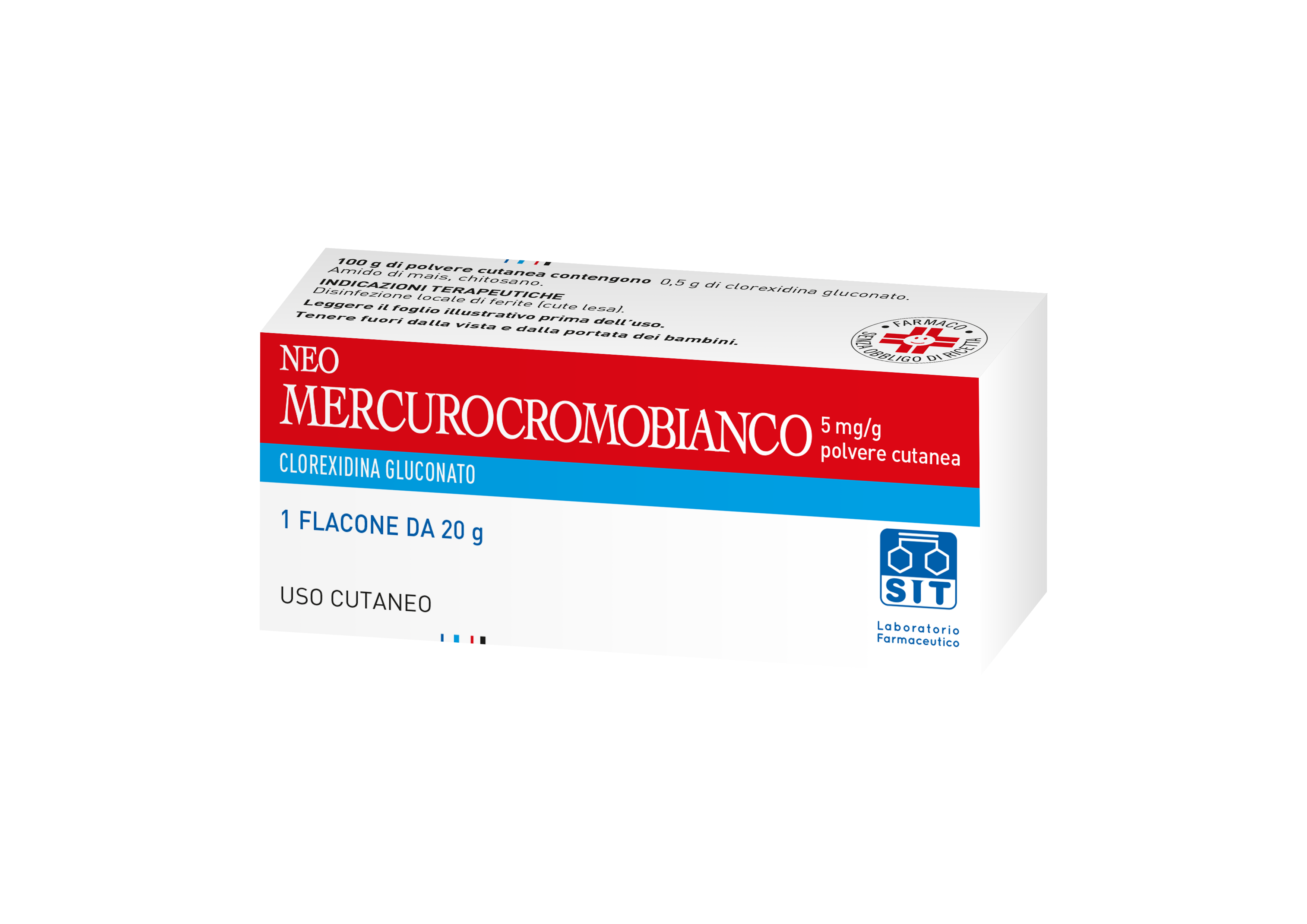 NEOMERCUROCROMO BIANCO*POLV20G - farmacialombardia.it