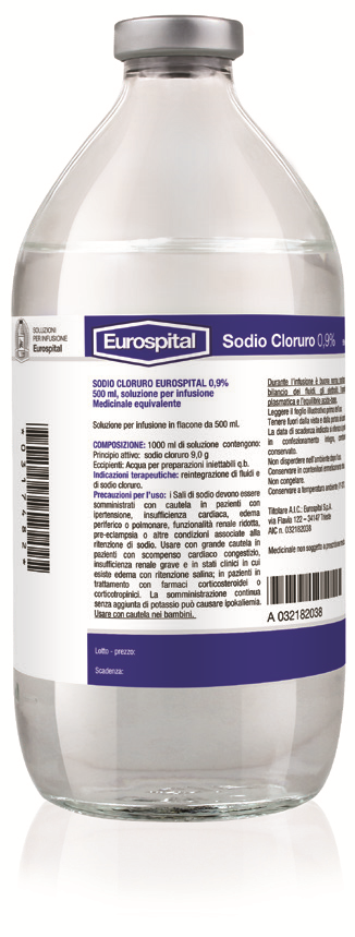 SODIO CLORURO EUROS*0,9% 500ML - farmacialombardia.it