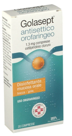 GOLASEPT ANT ORO*20CPR 1,3MG - farmacialombardia.it