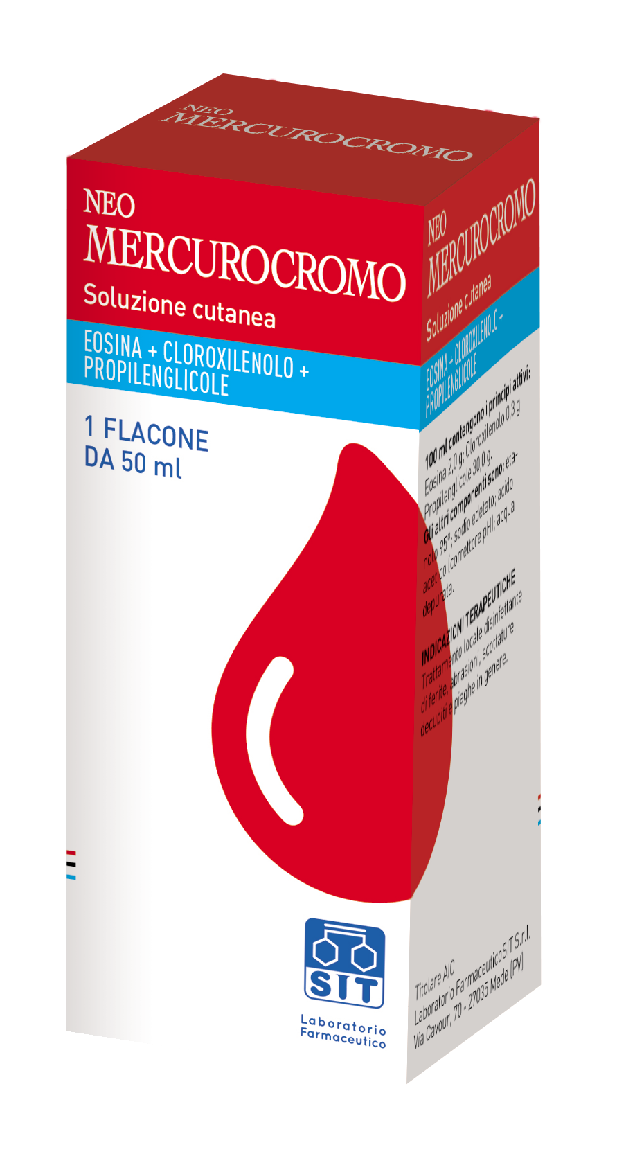 NEOMERCUROCROMO*SOLUZ FL 50ML - farmacialombardia.it