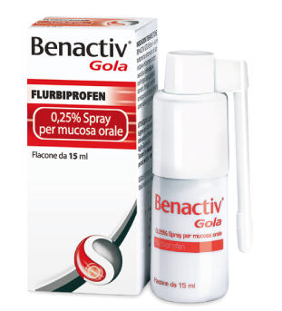 BENACTIV GOLA*SPRAY 15ML 0,25% - farmacialombardia.it