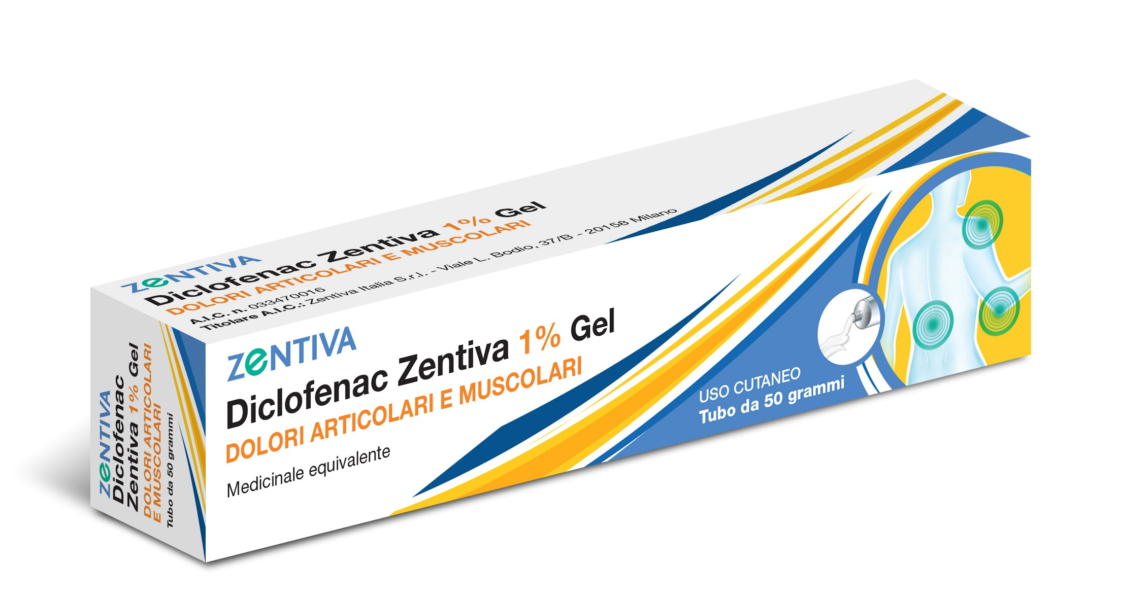DICLOFENAC ZENTIVA*GEL 50G 1% - farmacialombardia.it