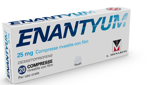 ENANTYUM*20CPR RIV 25MG - farmacialombardia.it