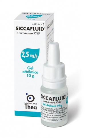 SICCAFLUID*GEL OFT 10G 2,5MG/G - farmacialombardia.it