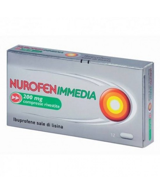 NUROFENIMMEDIA*12CPR RIV 200MG - farmacialombardia.it