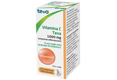 VITAMINA C TEVA*10CPR EFF 1G - farmacialombardia.it
