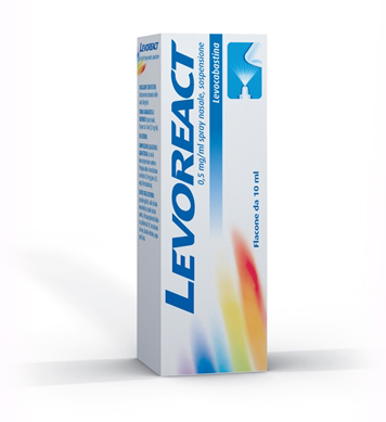 LEVOREACT*SPRAY NAS 10ML 0,5MG - farmacialombardia.it