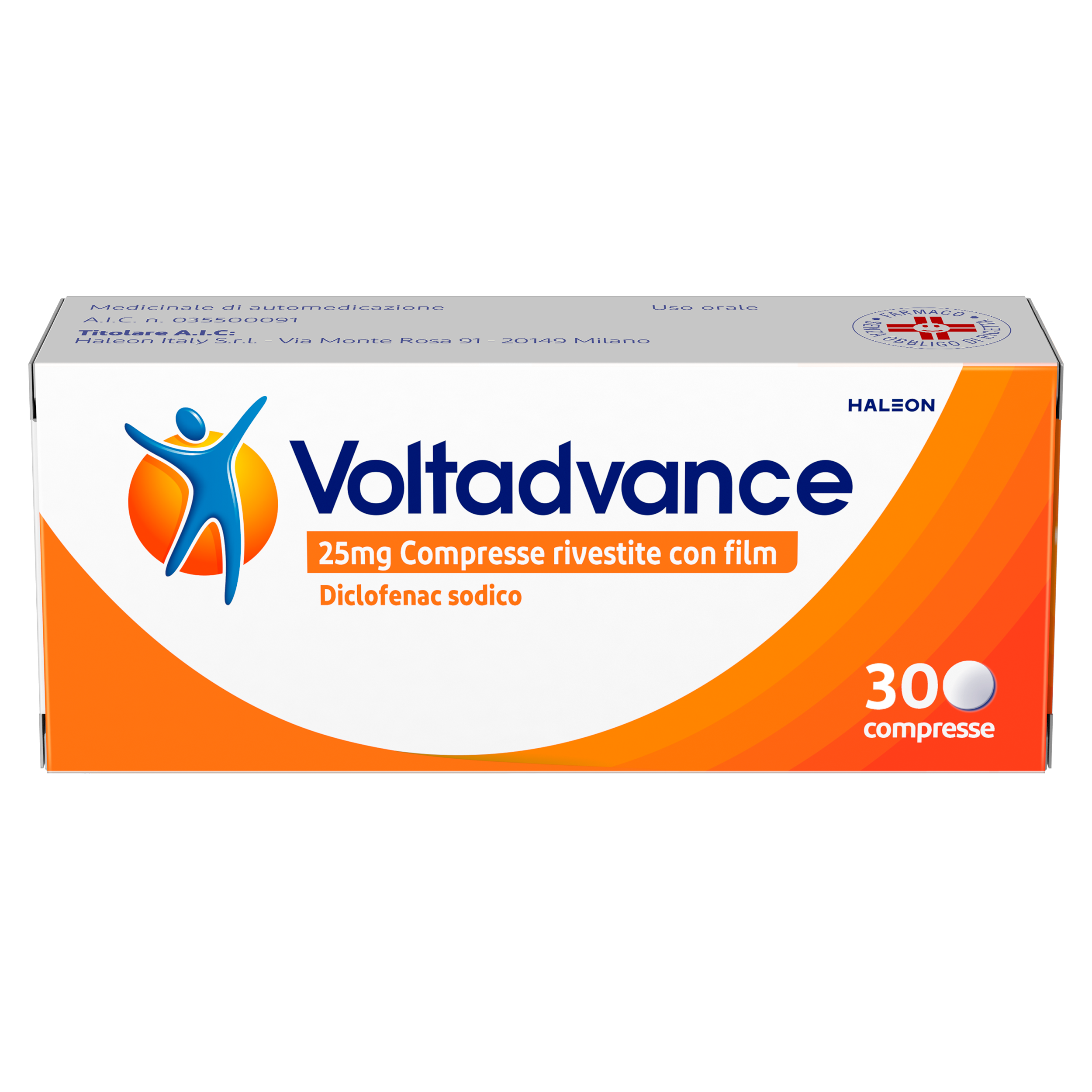 VOLTADVANCE*30CPR RIV 25MG - farmacialombardia.it