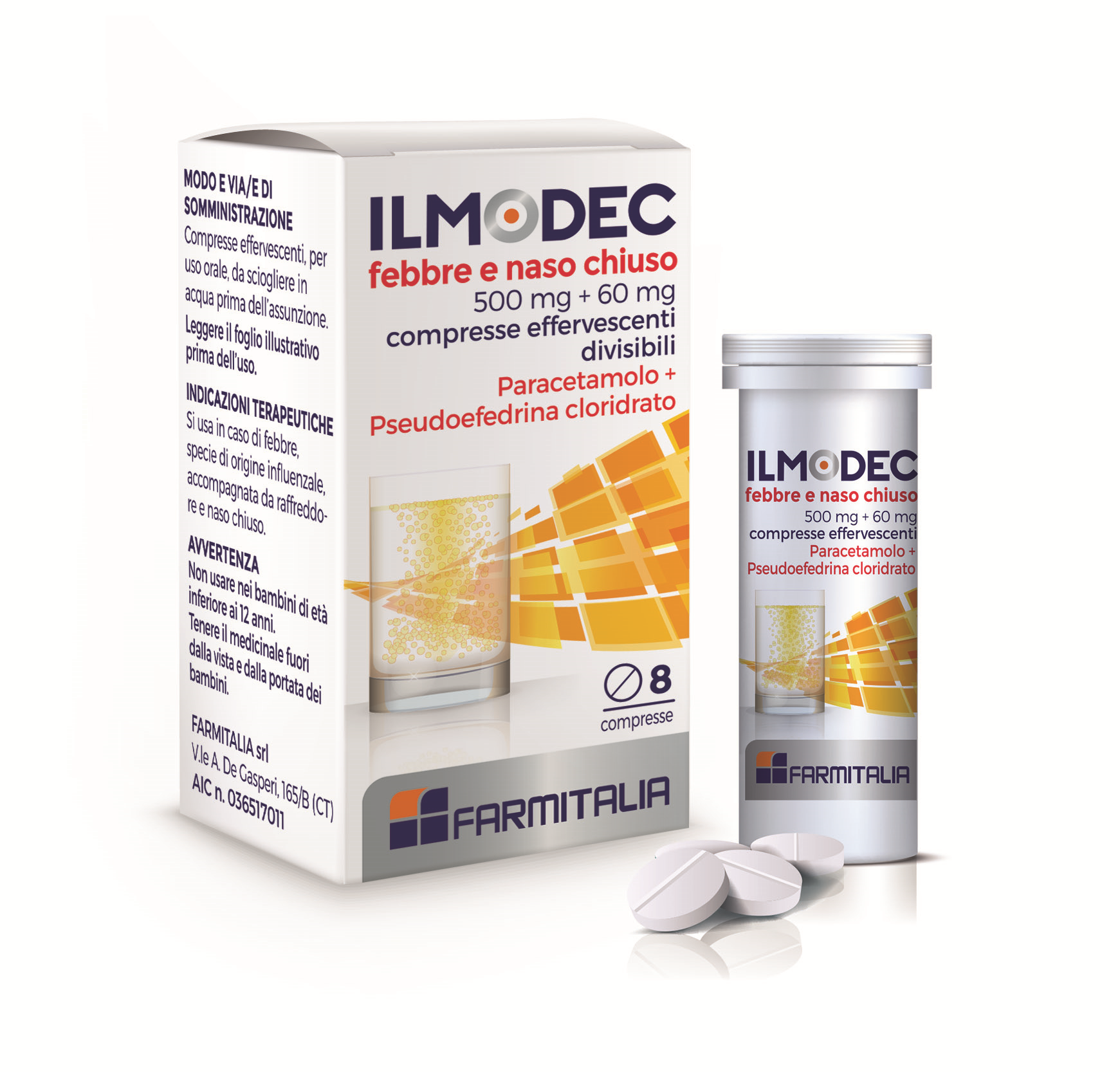 ILMODEC FEBBRE E NASO CH*8CPR - farmacialombardia.it