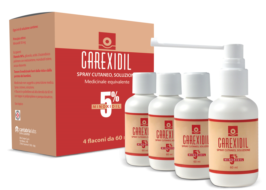 CAREXIDIL*4FL SOLUZ CUT 60ML5% - farmacialombardia.it