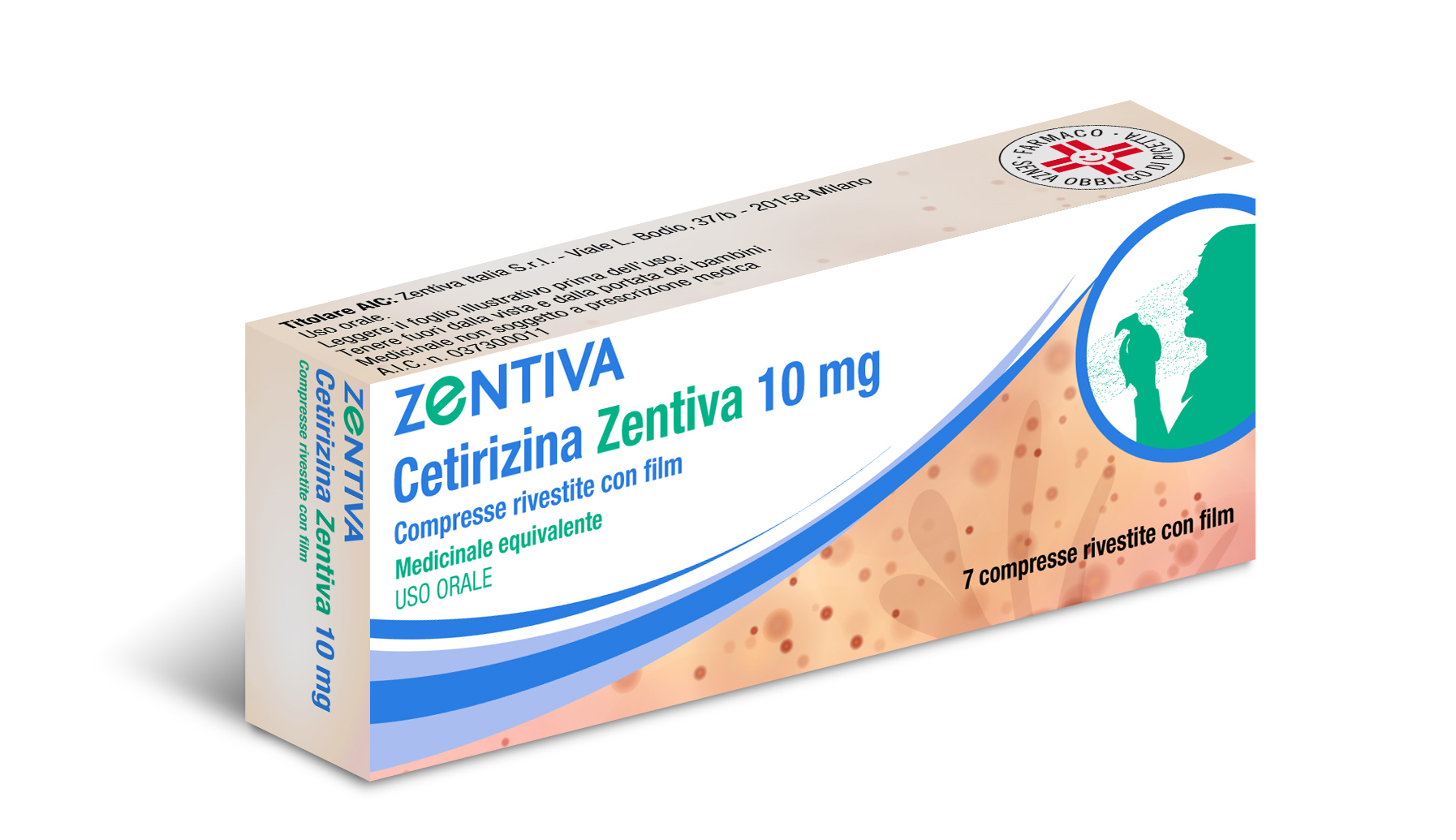 CETIRIZINA ZENT*7CPR RIV 10MG - farmacialombardia.it