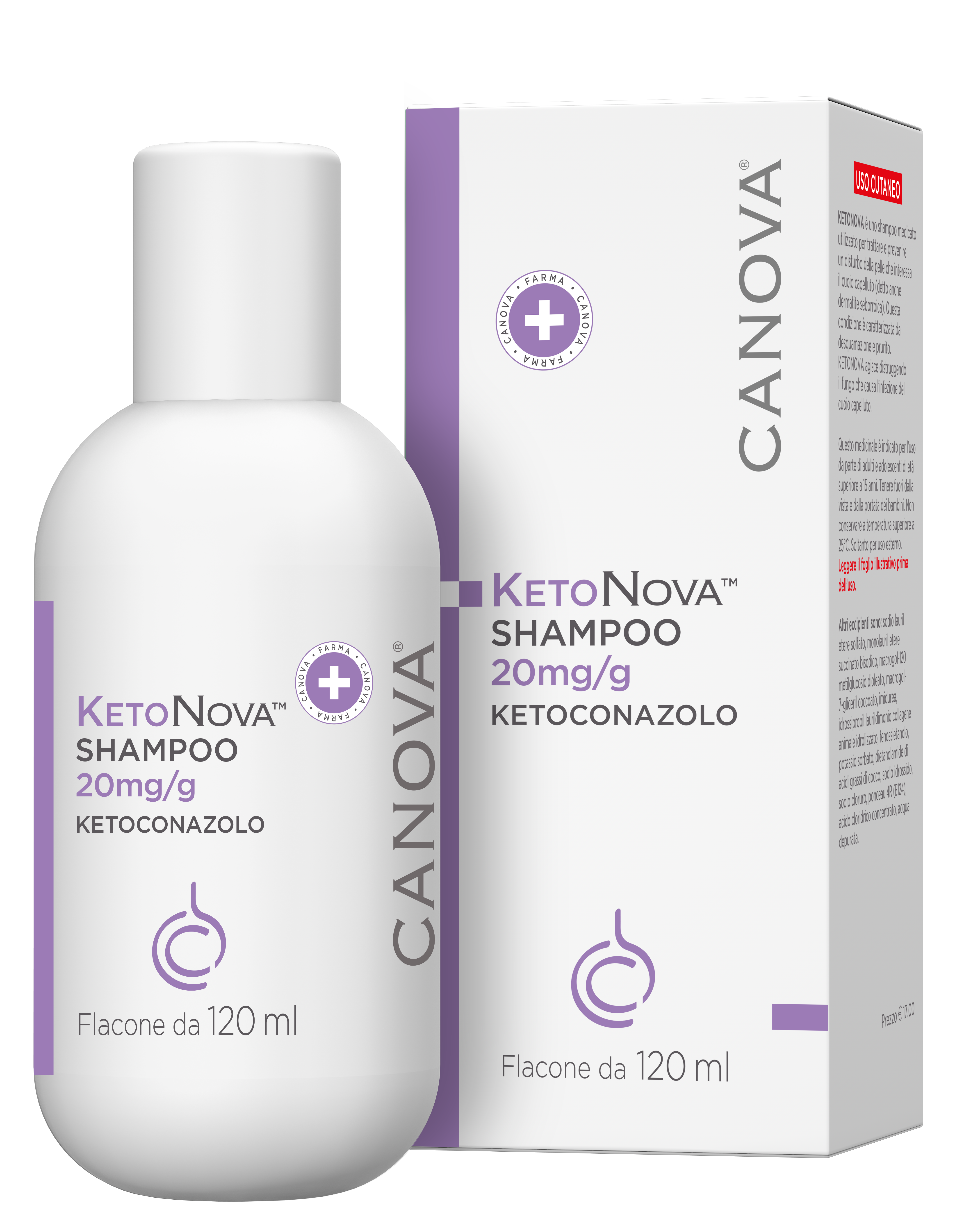 KETONOVA*SHAMPOO 120ML 20MG/G - farmacialombardia.it