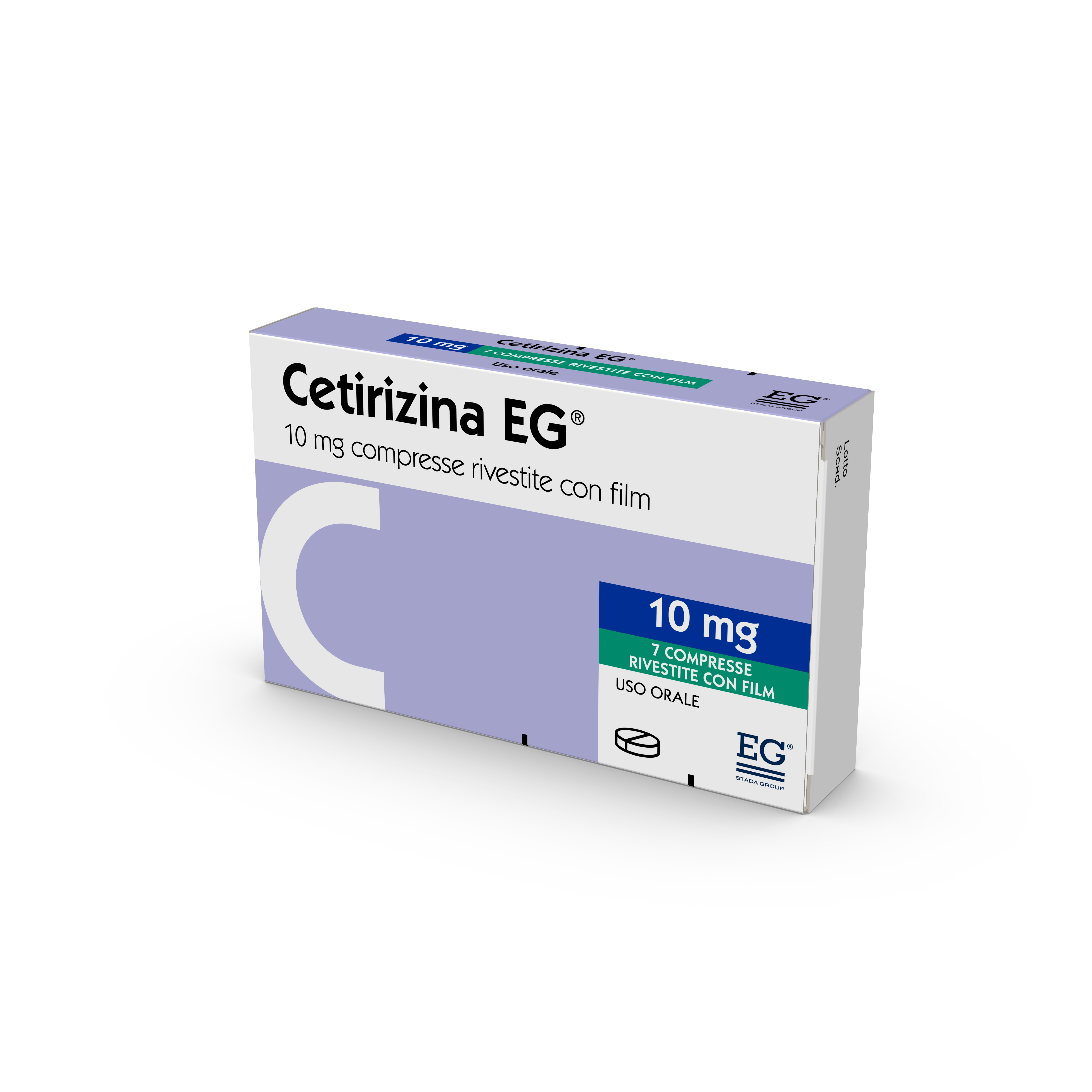 CETIRIZINA EG*7CPR RIV 10MG - farmacialombardia.it
