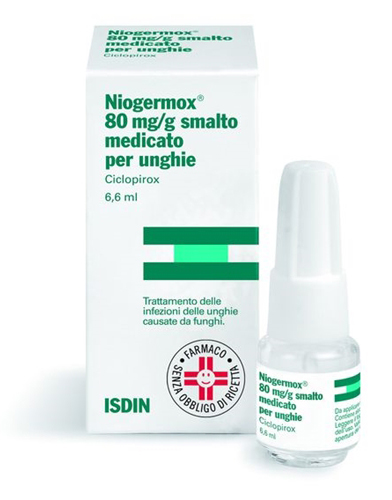 NIOGERMOX*SMALTO UNGHIE 6,6ML - farmacialombardia.it