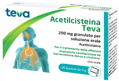 ACETILCISTEINA TEVA*30BS 200MG - farmacialombardia.it