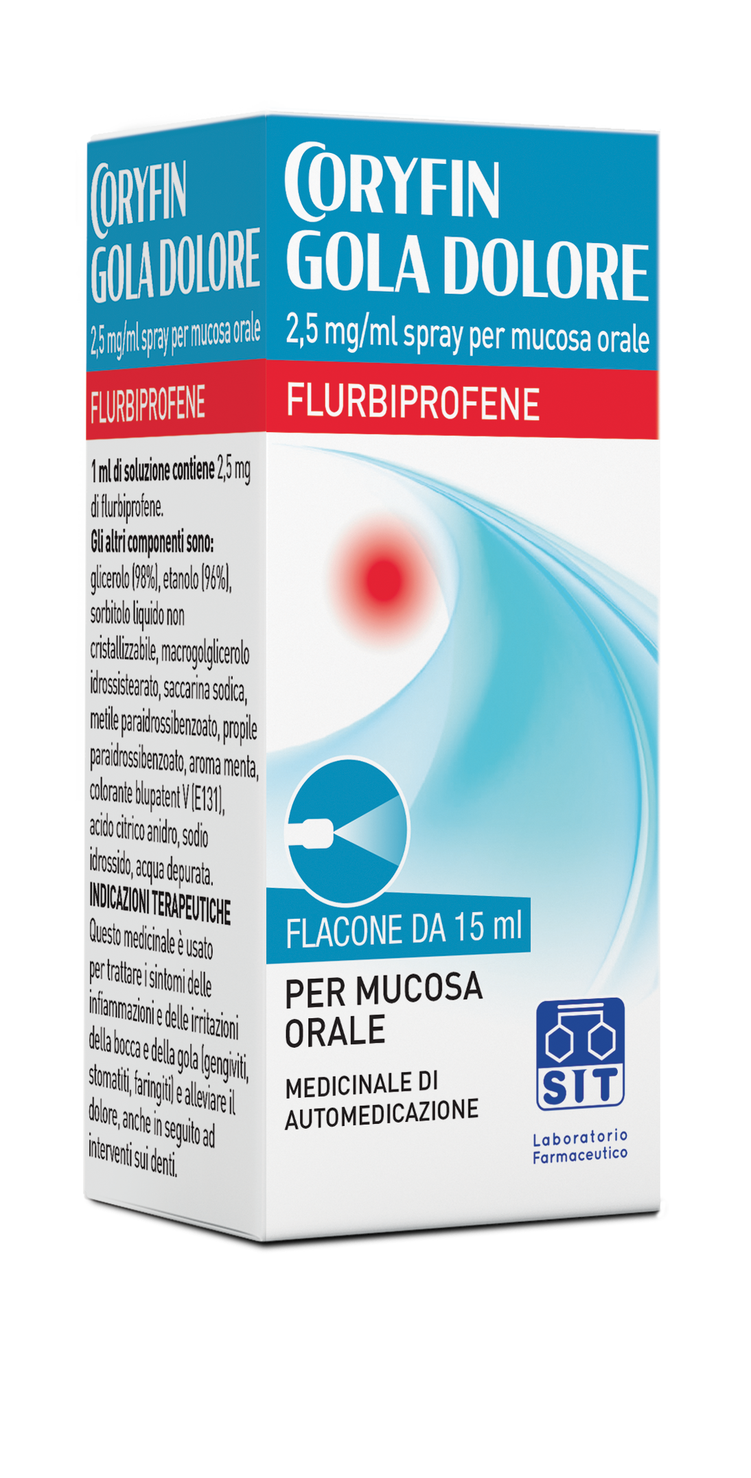 CORYFIN GOLA DOLORE*SPRAY 15ML - farmacialombardia.it
