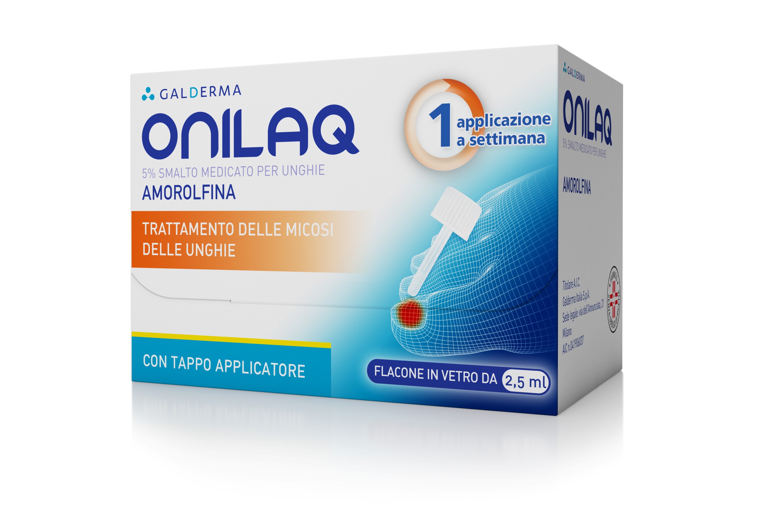 ONILAQ*SMALTO UNGHIE 2,5ML+TAP - farmacialombardia.it