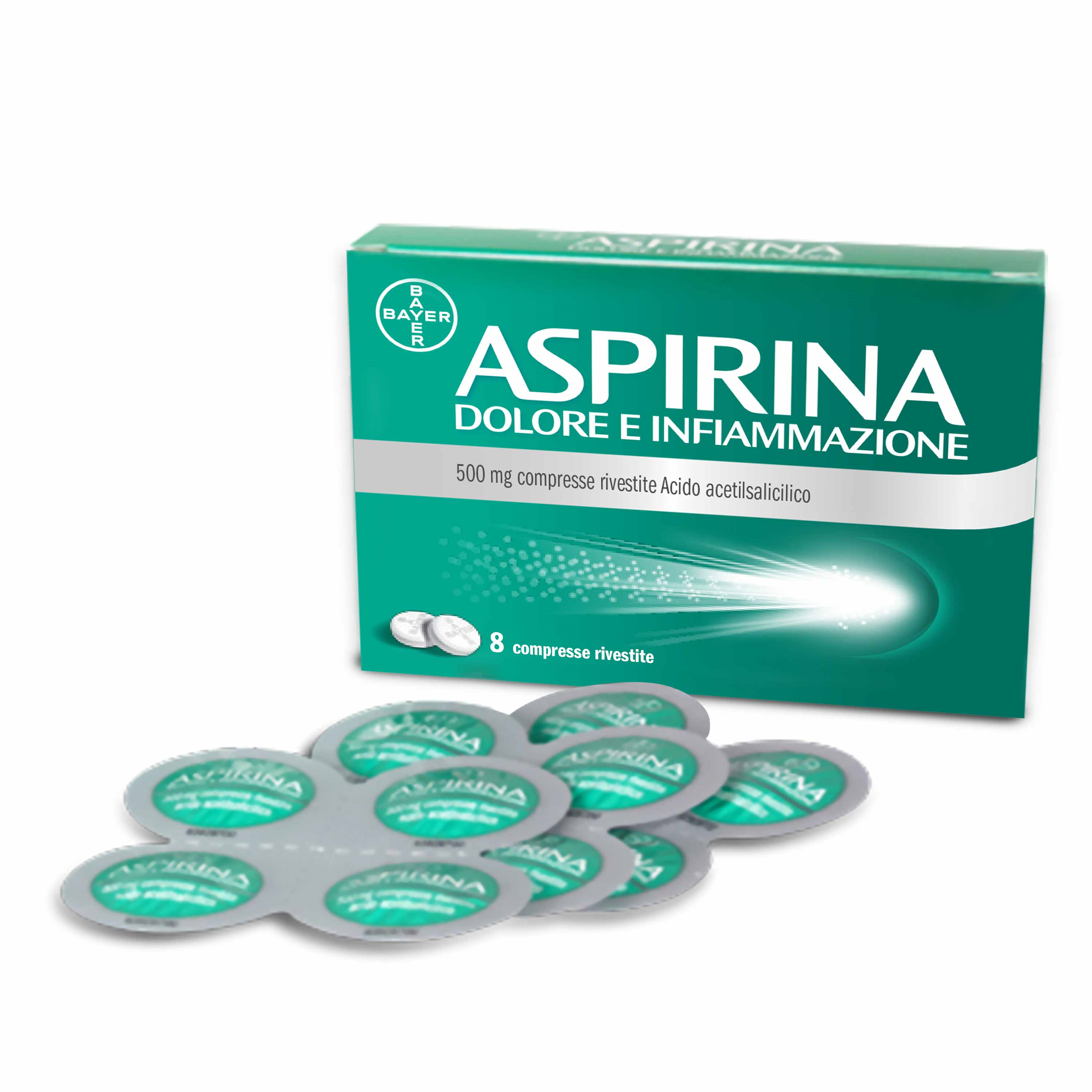 ASPIRINA DOLORE INF*8CPR 500MG - farmacialombardia.it